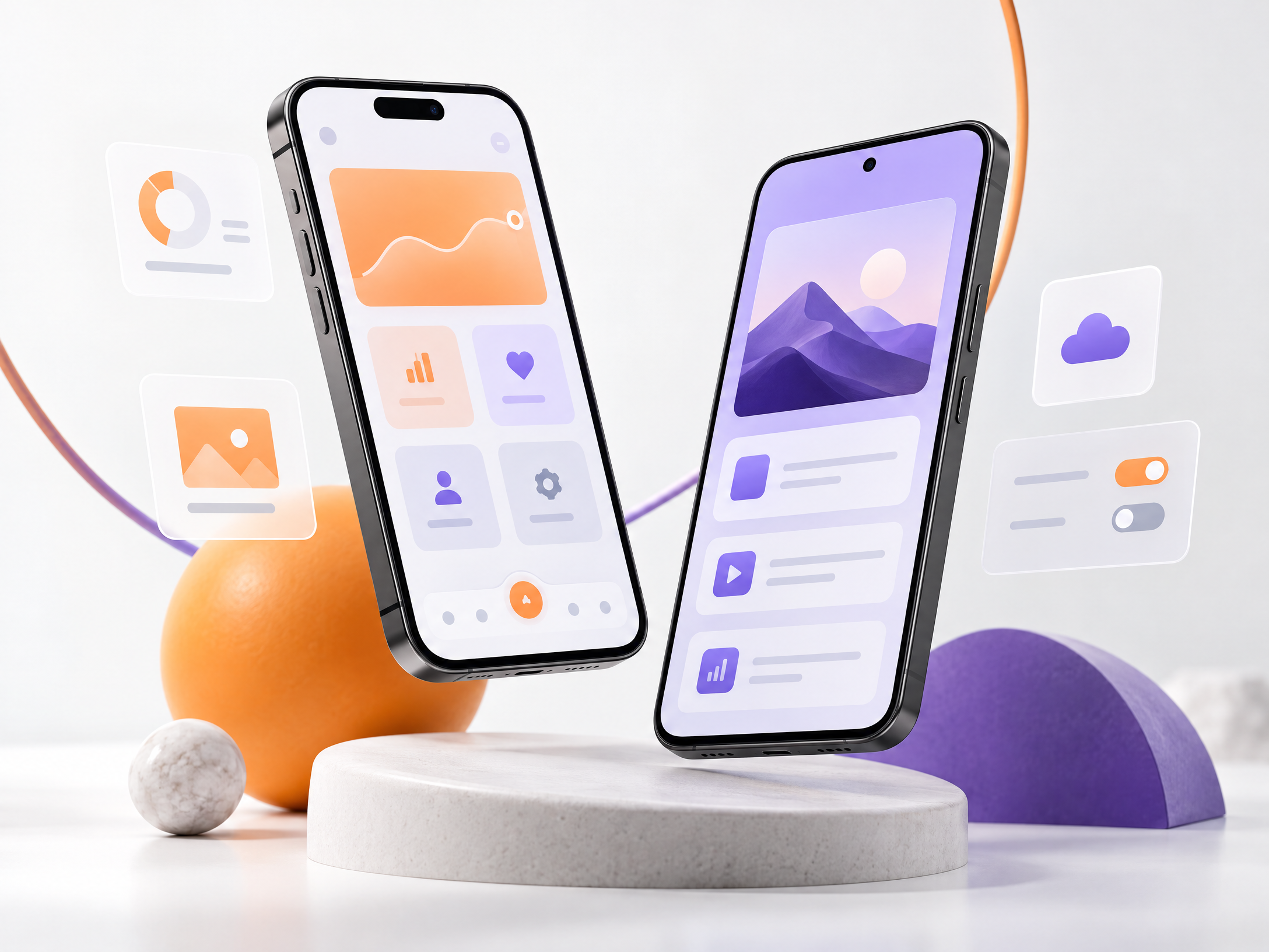 iOS and Android mobile applications